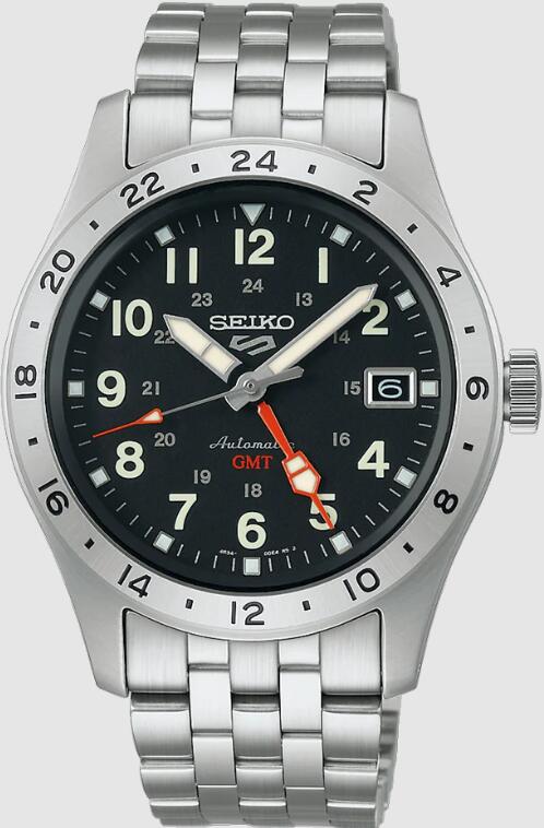 Seiko 5 GMT SSK023K1 Replica Watch